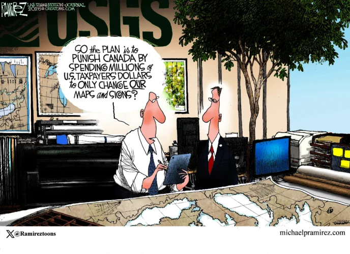 Cartoon commentary